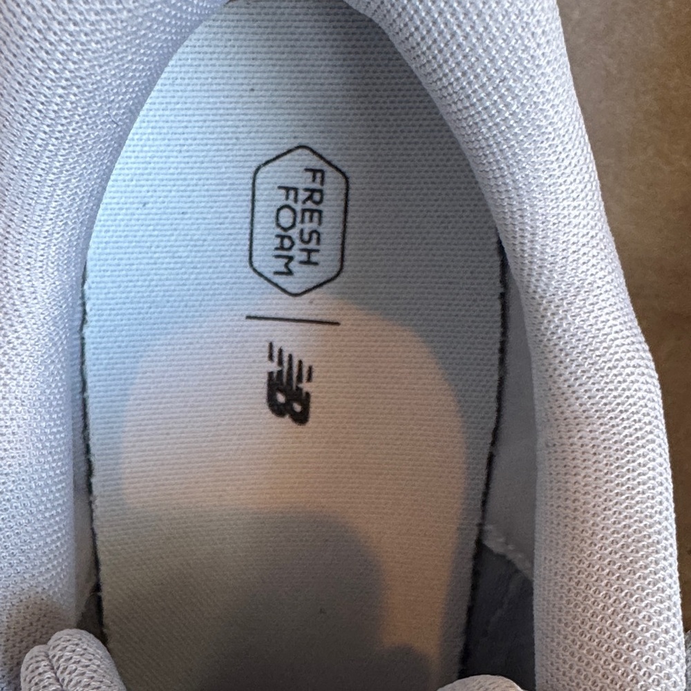 New balance fresh Gray and White Mesh Running Sneakers - Picture 6 of 10